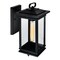 Cwi Lighting Oakwood 1 Light Outdoor Black Wall Lantern 0422W7-1-101 - alternate 3